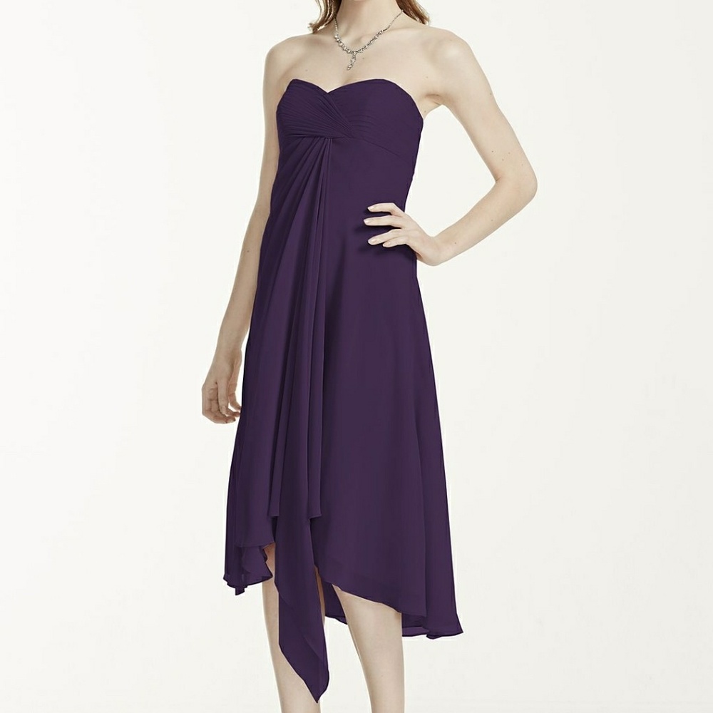 Lapis bridesmaid dress